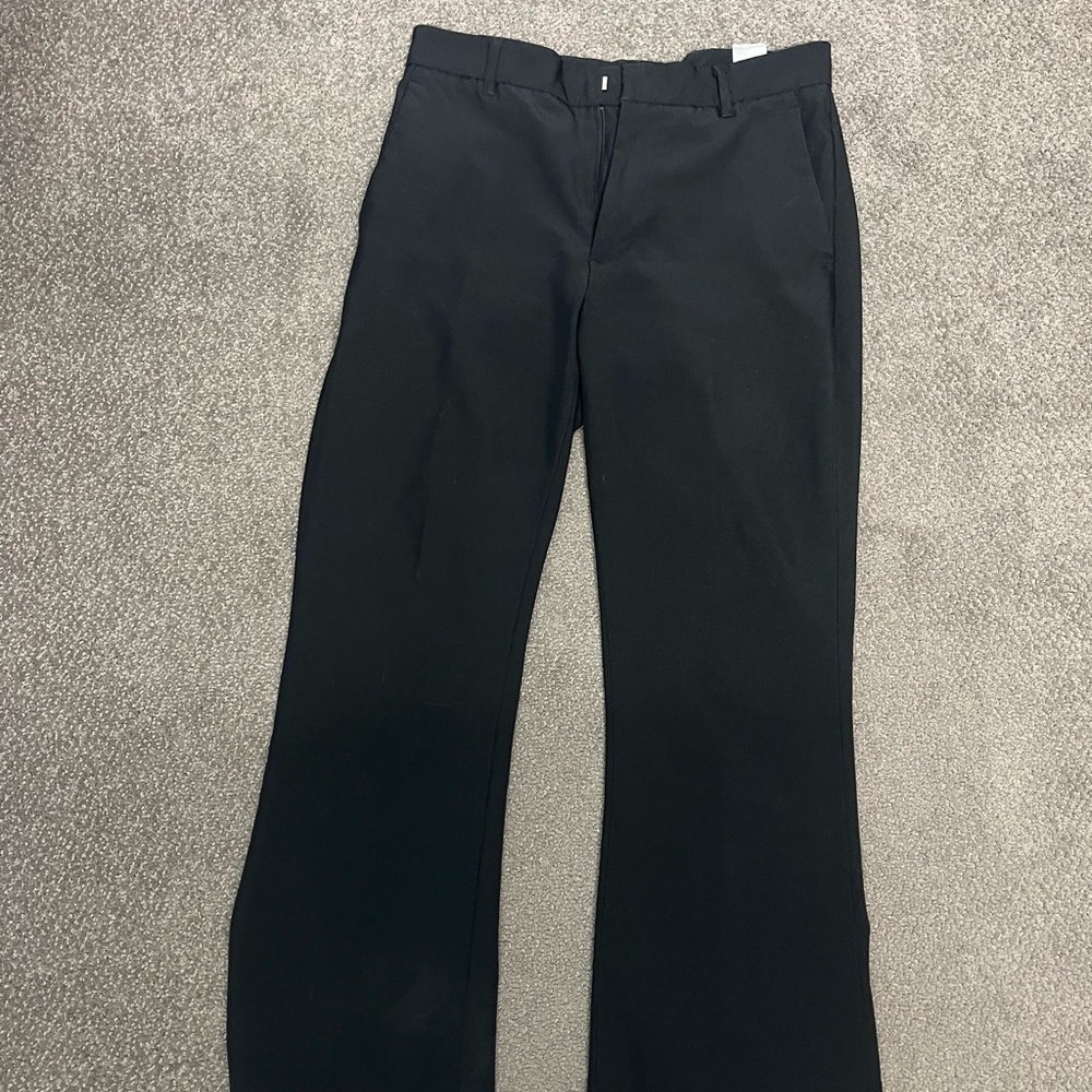 Banana Republic Sculpted Stretch Black Trousers